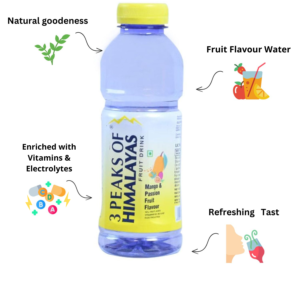 Mango & Passion Fruit Flavour Water
